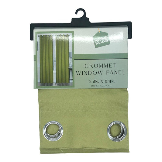 Cortina Home Elegance Julian Con Aros 55" x 84" - Lima Claro