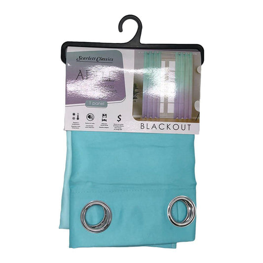 Cortina Scarlett Classics Adele Blackout de 55" x 90" - Azul Claro