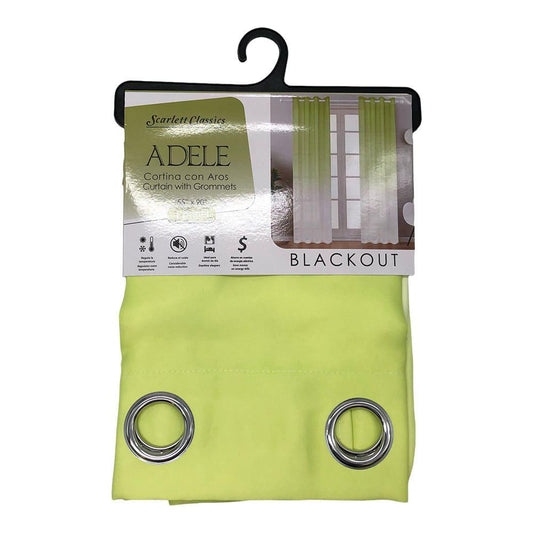 Cortina Scarlett Classics Adele Blackout de 55" x 90" - Lima Claro