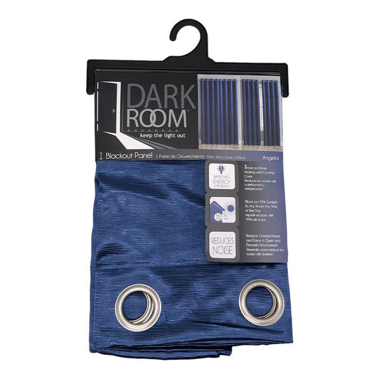 Cortina Victoria Classic Angela Blackout Con Aros 52" x 90"