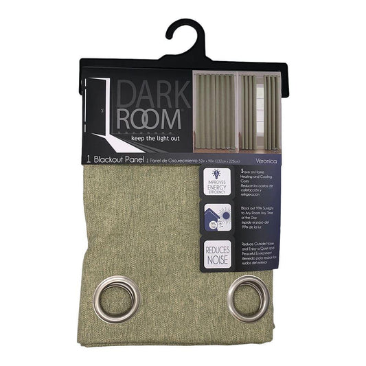 Cortina Victoria Classics Veronica Blackout 52" x 90" - Lima Claro