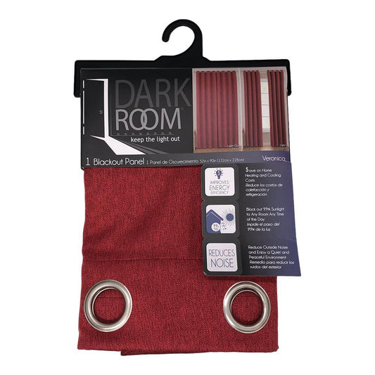 Cortina Victoria Classics Veronica Blackout 52" x 90" - Coral Claro