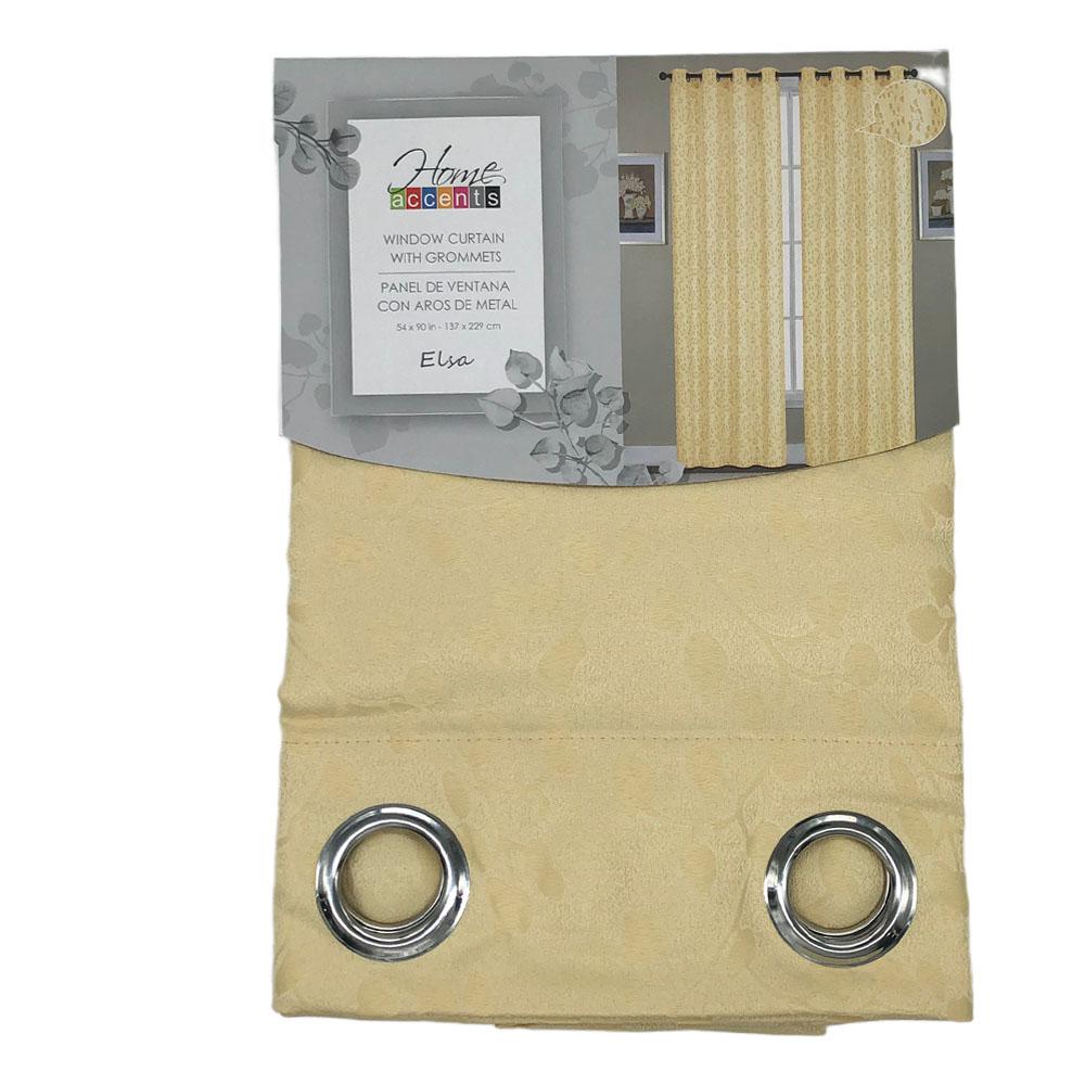 Cortina Home Accents Elsa 54" X 90" C/Aros