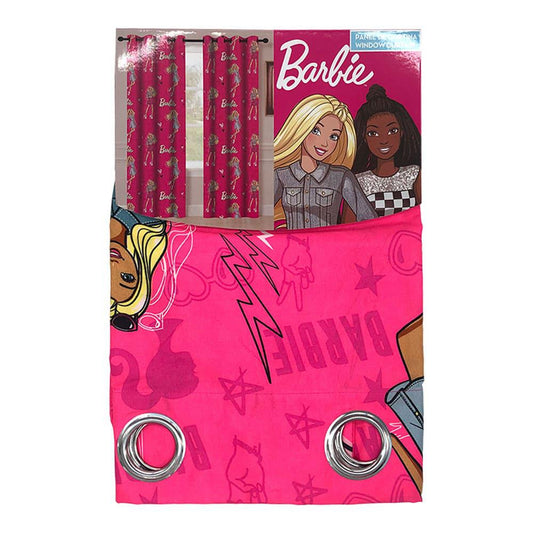 Cortina Barbie Mattel Con Aros 55" x 84"