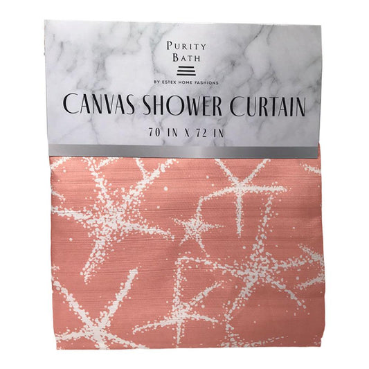 Cortina Para Baño Home Elegance Ashley de Tela