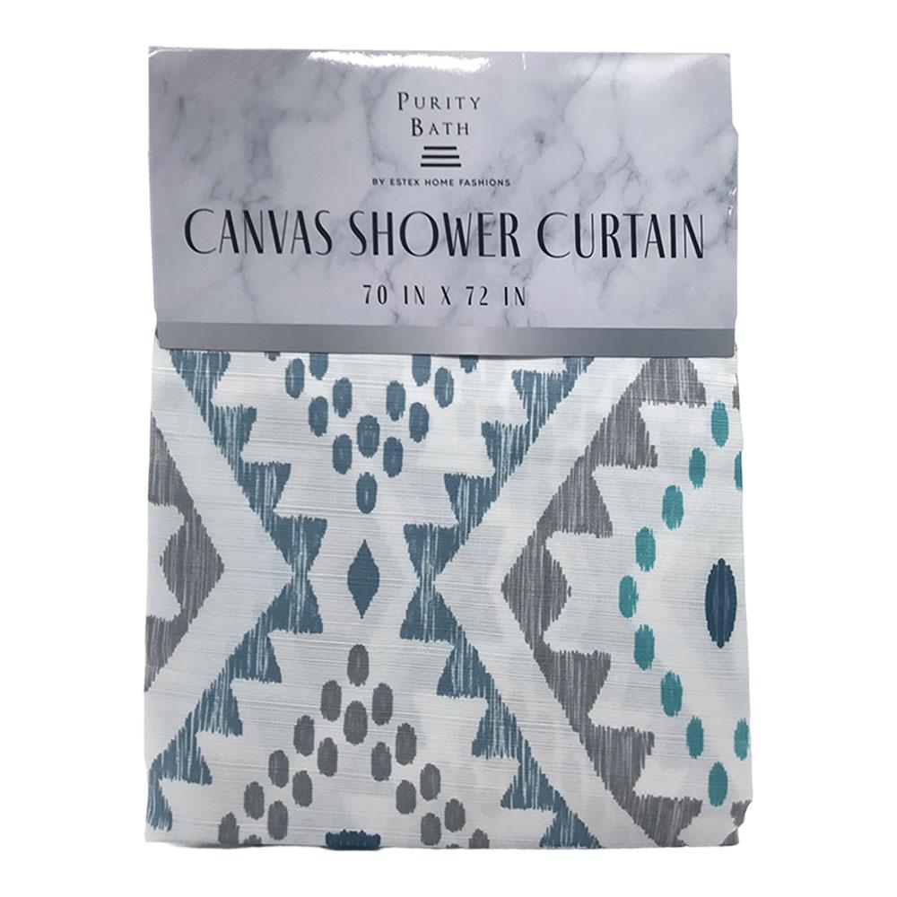 Cortina Para Baño Home Elegance Amaya de Tela