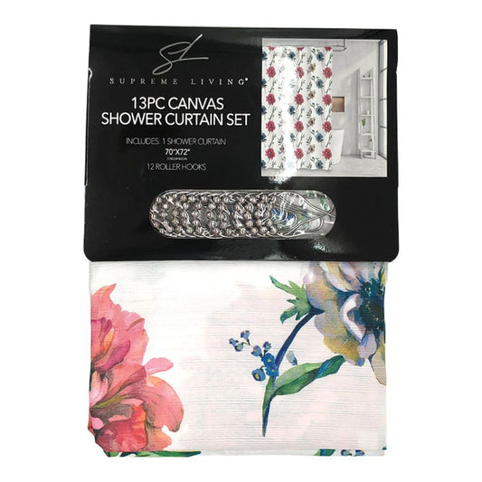 Cortina Para Baño Supreme Living Audrey 13 Piezas