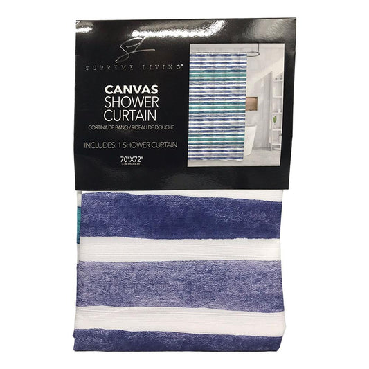 Cortina Para Baño Supreme Colby de Tela 70" x 72"