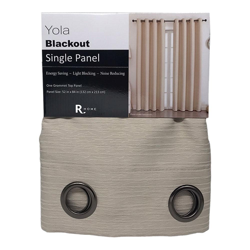 Cortina Yola Regal Home Blackout 52" x 84" - Beige