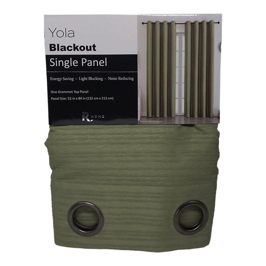 Cortina Yola Regal Home Blackout 52" x 84" - Lima Claro