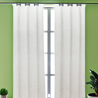 Cortina Zanzibar Lord Club 54" x 84" con Aros – Dark Room