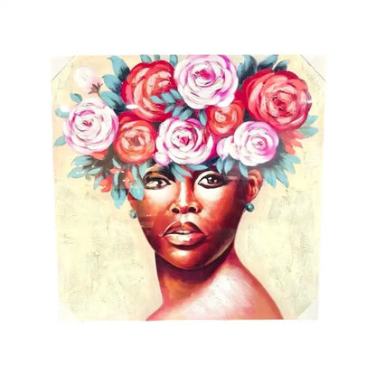 Cuadro Decorativo Montefiori Africana 80 cm x 80 cm