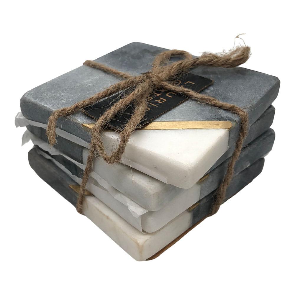 Portavaso Gibson de Mármol 4 Piezas