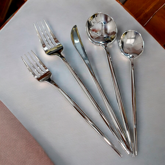 Cubiertos Reutilizables Lillian / 40 Piezas