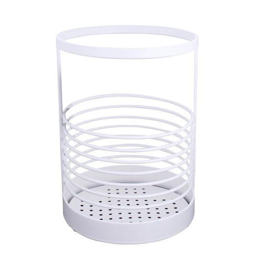 Porta Utensilios Concepts Blanco de Metal