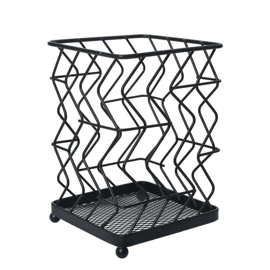 Porta Utensilios Concepts Negro de Metal