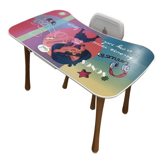 Mesa Plástica Baran Solutions Inf C/Silla Wht Dance