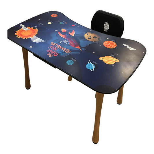 Mesa Plástica Baran Solutions Inf C/Silla Blk Planets