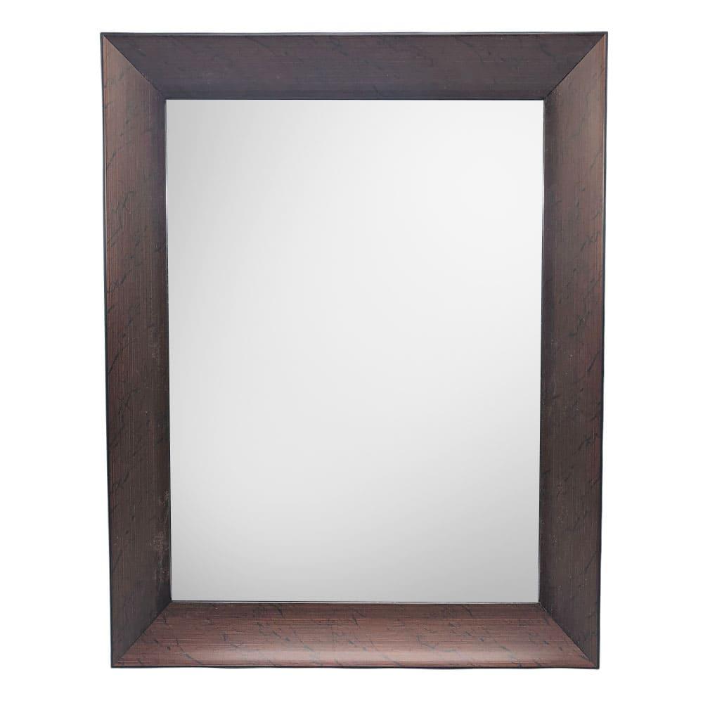Espejo Home Elegance Con Marco de Madera 41.5 cm x 32.5 cm