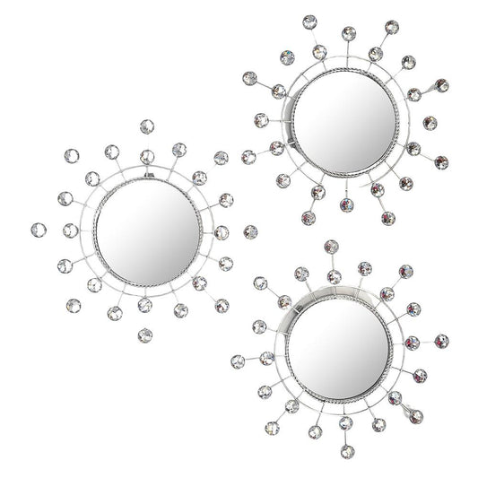 Espejos Decorativos Elico 10'' Set de 3 Piezas - Surtido