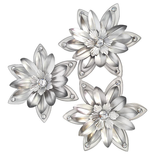 Adorno Decorativo de Metal Elico 11'' Set de 3 Piezas - Surtido