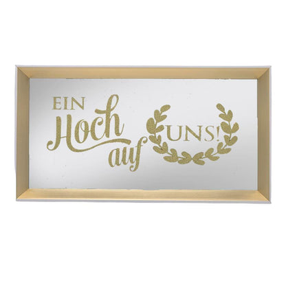 Espejo Decorativo Home Elegance Con Mensaje - Surtido