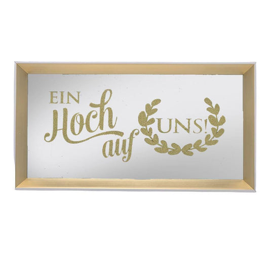 Espejo Decorativo Home Elegance Con Mensaje - Surtido