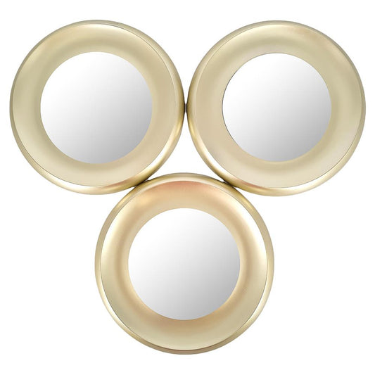 Espejos Decorativos Elico 10'' Set de 3 Piezas - Surtido