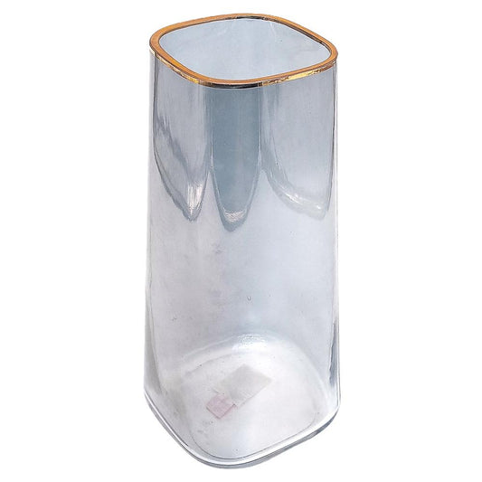 Florero Decorativo Home Elegance de Vidrio 28 cm x 13 cm