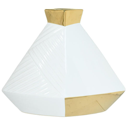 Florero Decorativo Ceramica 27Cm Wht