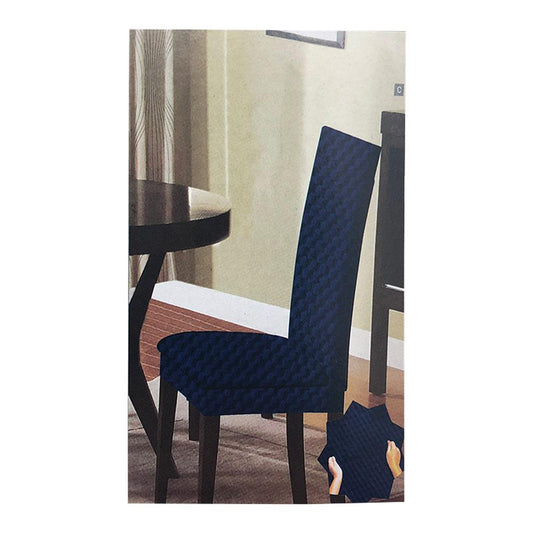 Forro Para Silla Home Elegance Star - Azul Marino