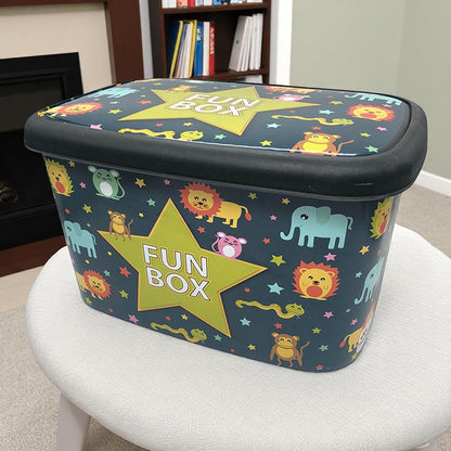 Caja Multiusos Mizan Plastic 12 L - Surtido