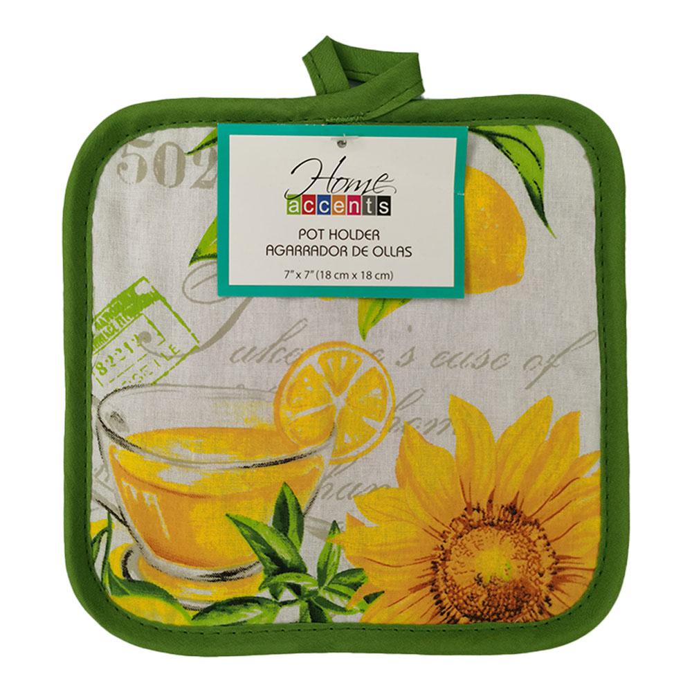 Agarrador de Olla Home Accents de Girasol