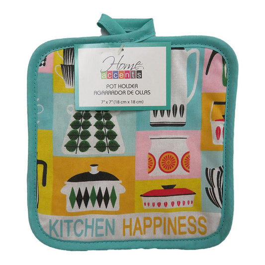 Agarrador de Olla Home Accents Kitchen Happiness