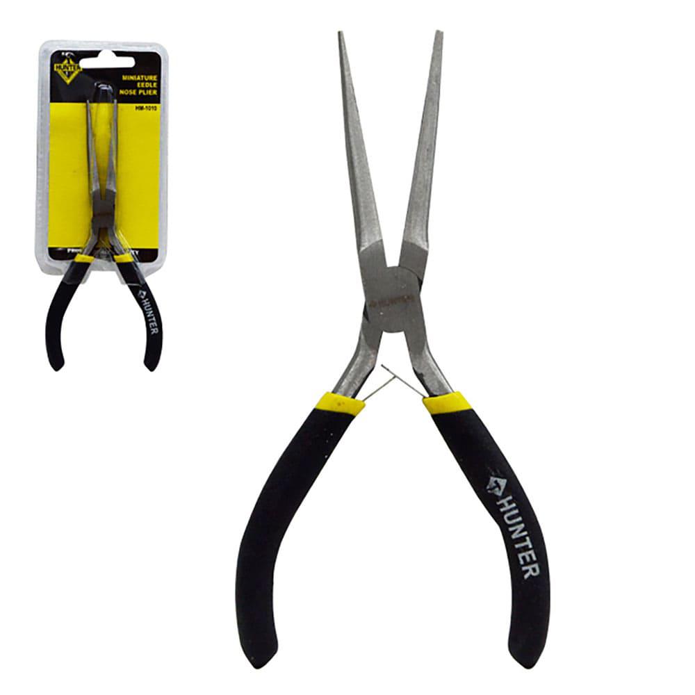 Pinza Hunter Mecánico Punta Aguja 6"