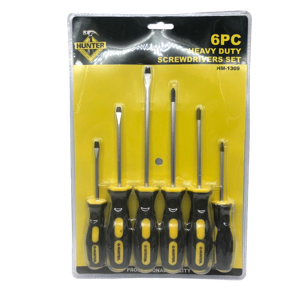Set de Destornilladores Hunter 6 Piezas