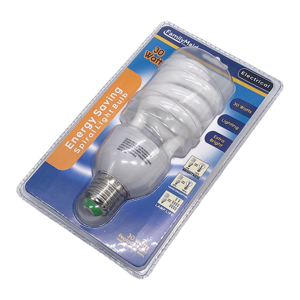 Bombillo En Espiral Family Maid 30 Watt