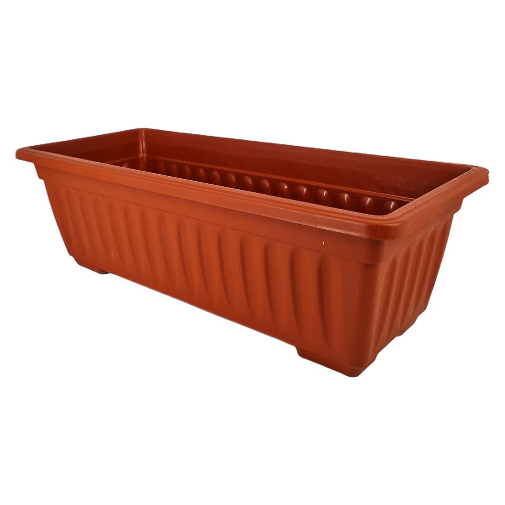 Macetero Home Elegance Plástico 12.5 cm x 43 cm x 18.5 cm