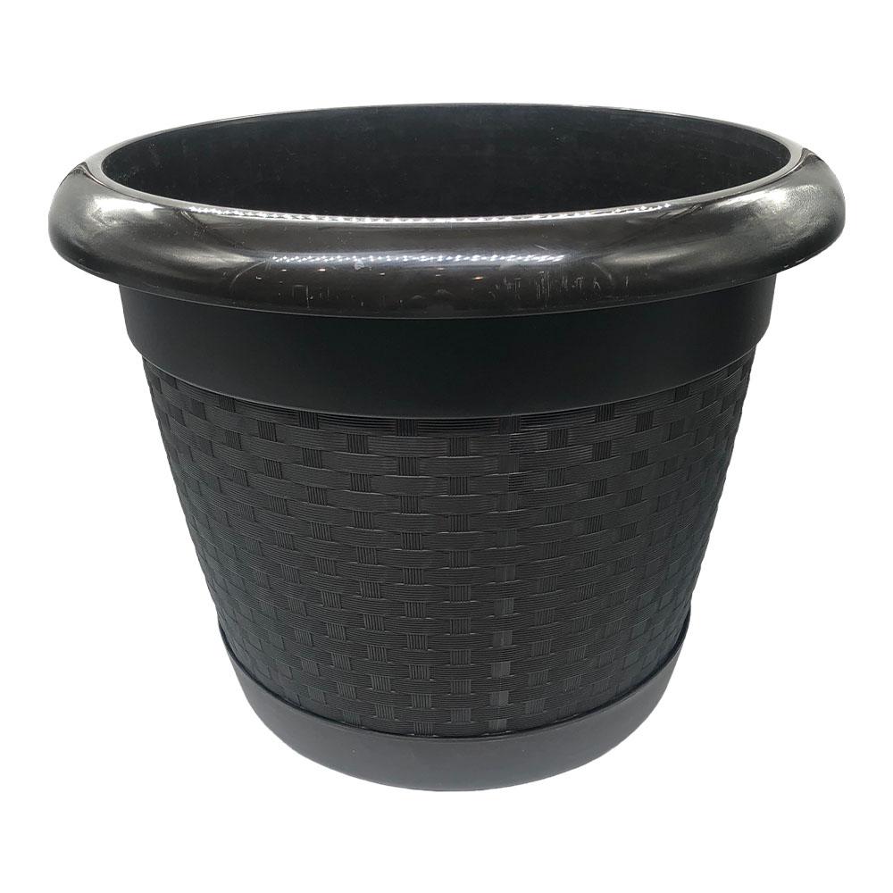 Macetero Polinplast Deluxe Con Base - Surtido