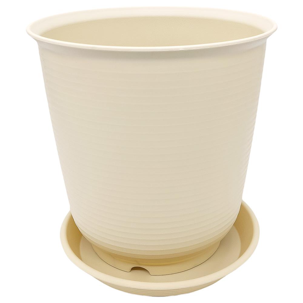 Macetero Plástico Home Elegance 24 cm x 24 cm - Surtido