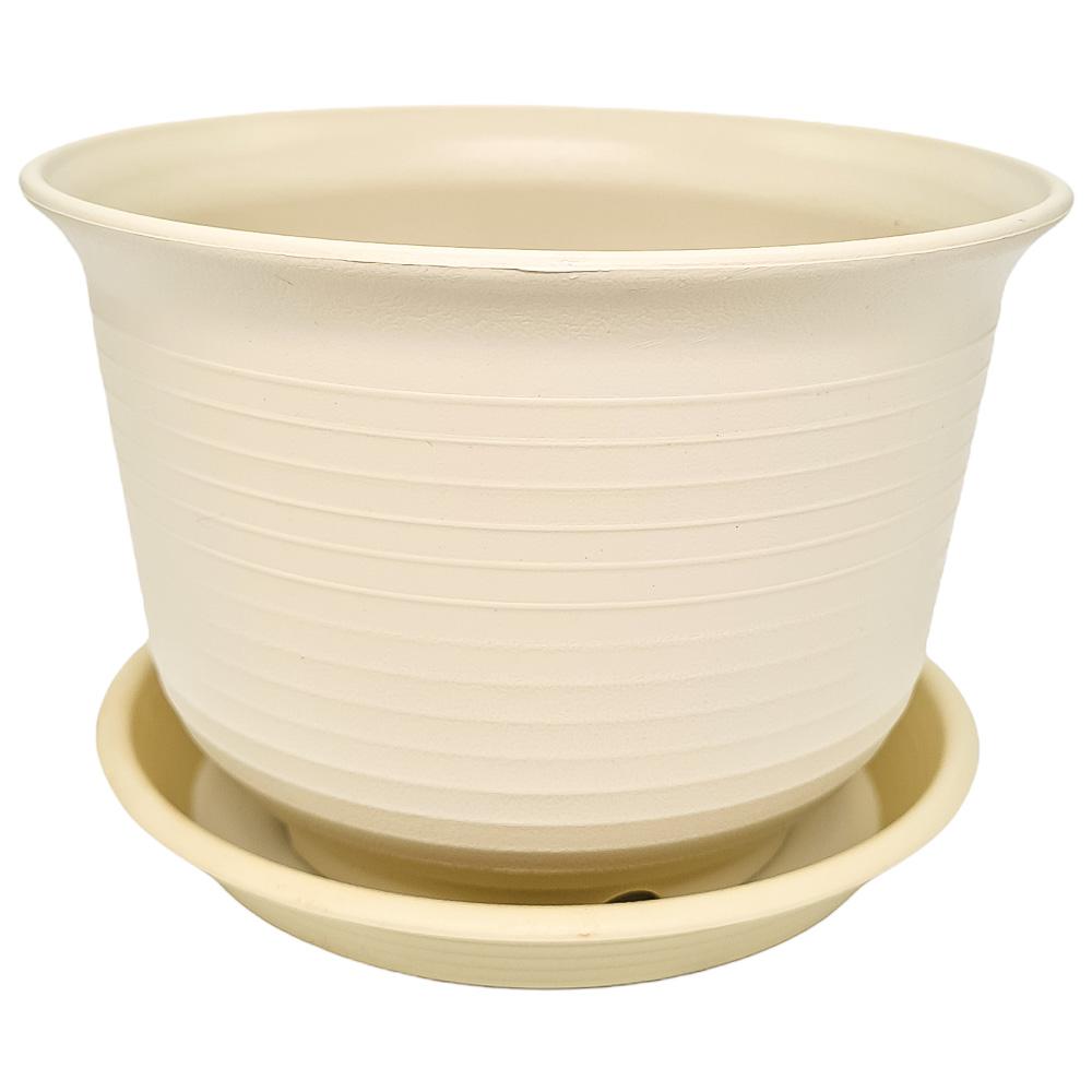 Macetero Home Elegance Plástico 13 cm x 18 cm - Surtido