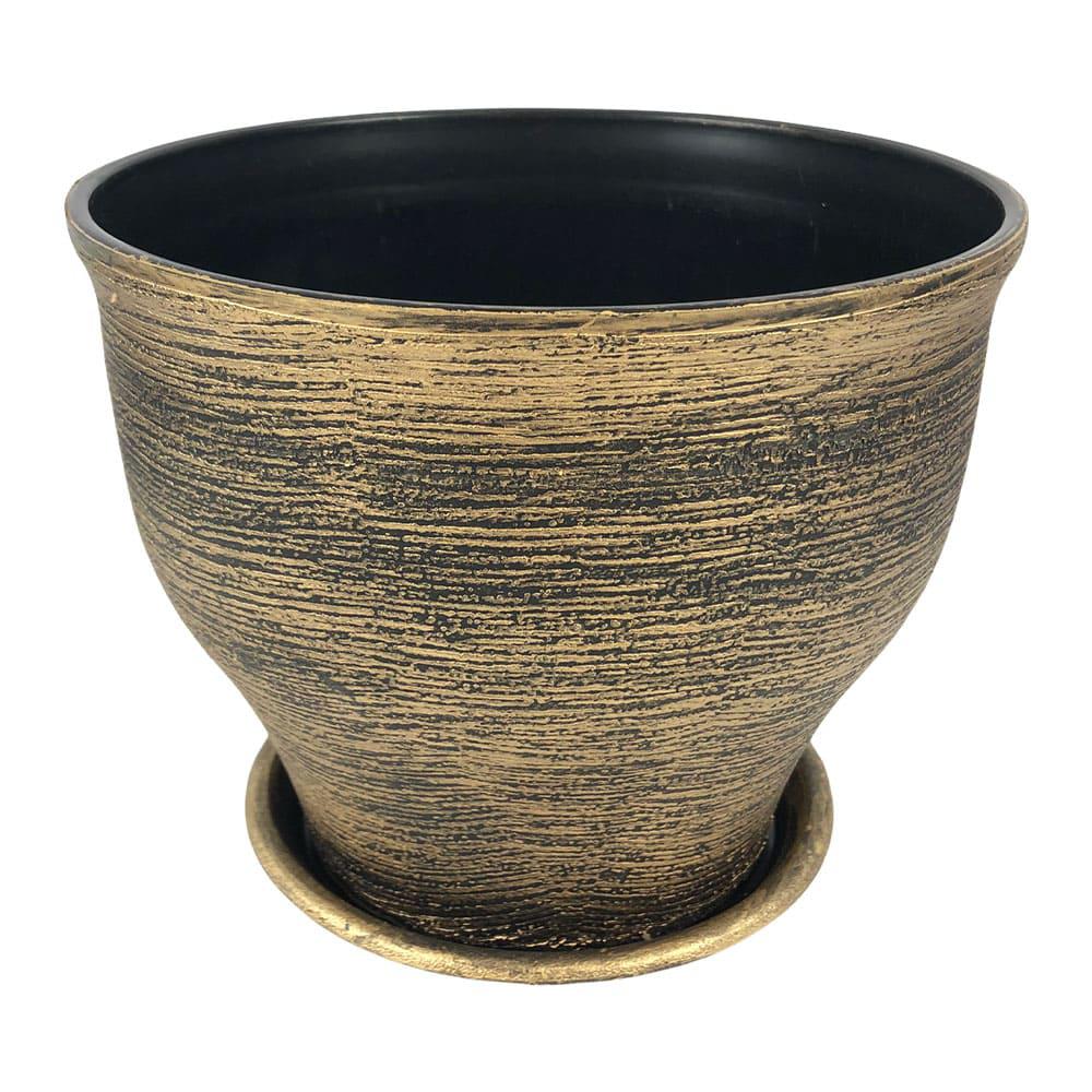 Macetero Plástico Decorativo Home Elegance - Surtido