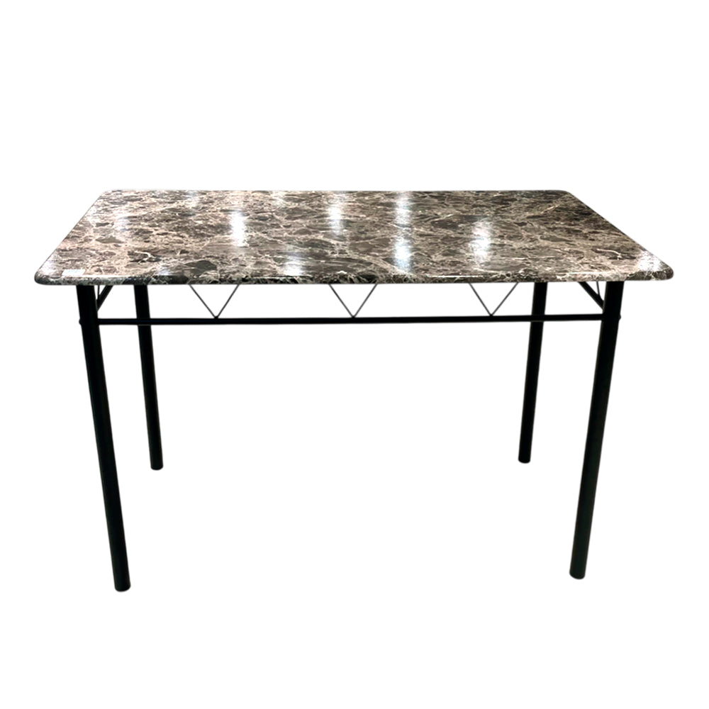 Comedor MDF 4 Puestos Marble Black Elements Furniture