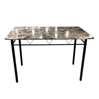 Comedor MDF 4 Puestos Marble Black Elements Furniture