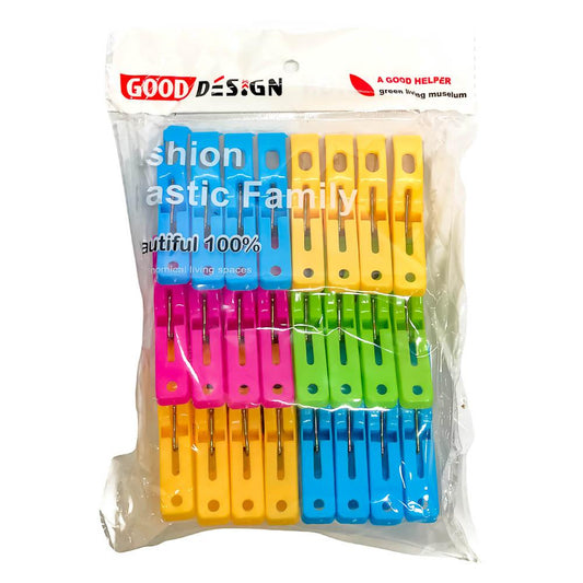 Horquillas Plásticas Easy Home Set 24 Piezas