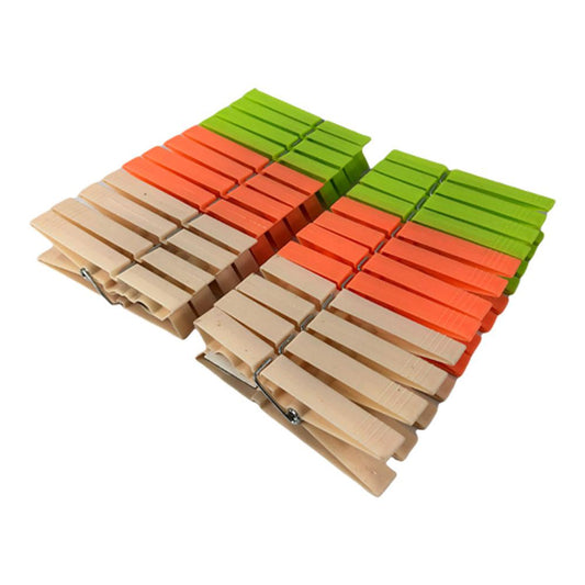 Set de Horquillas Easy Home Plásticas 24 Piezas