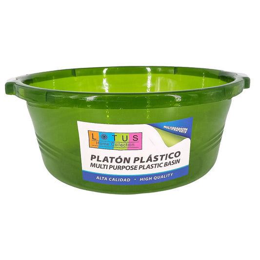 Platón de Plástico Lotus Multipropósitos