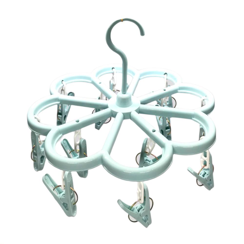 Horquillero Plástico Easy Home con 12 Clips - Surtido