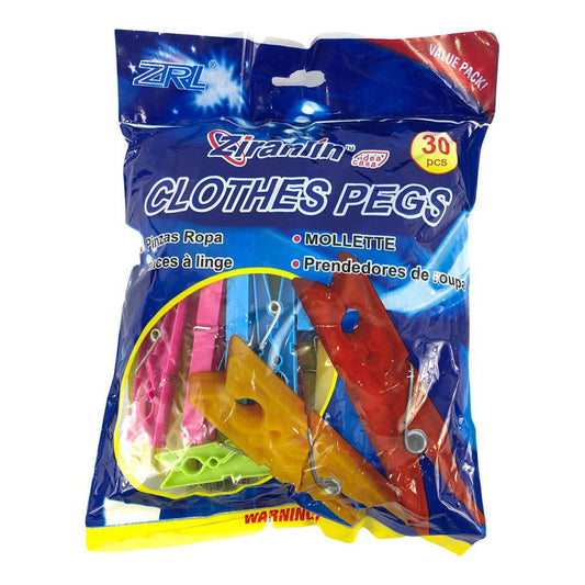 Horquillas Plásticas Easy Home 30 Piezas - Surtido