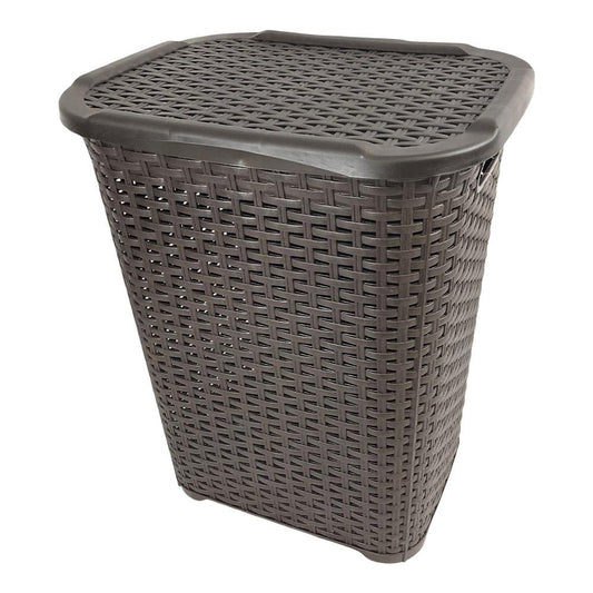 Canasta Para Ropa Con Tapa Mandella Home And Garden 21'' x 13'' x 17'' - Surtido